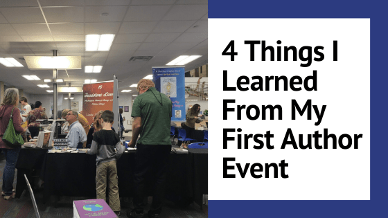 4 Things I Learned From My First Author&nbsp;Event